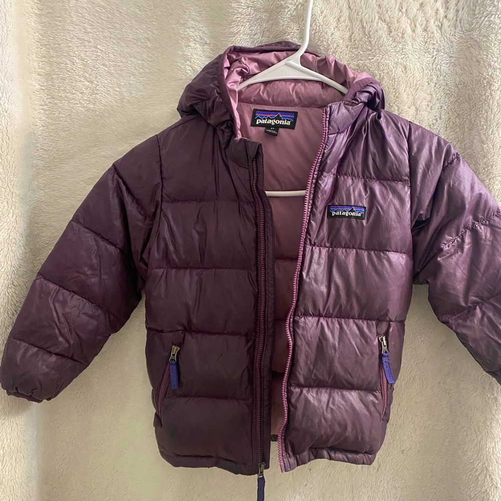 Purple Patagonia Jacket 4T